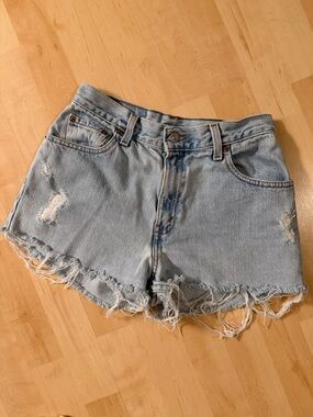 Vintage Levi’s 550 Cutoff 1990’s Denim Jeans High-Rise Shorts 6